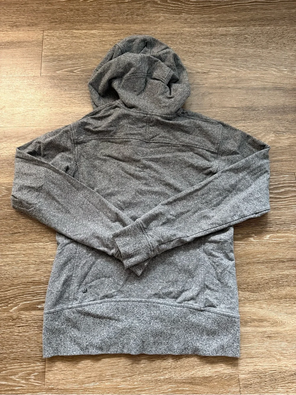 Lululemon Split Hoodie Heathered Speckled Black
